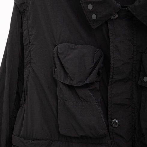 C.P. Company Chrome-R Google Utility Jacket Black 999 16CMOW011A-005904G Degli Uberti